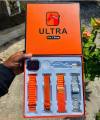 Ultra 4 in 1 Smartwatch Series 8 With 4 straps FULL HD Display WaterProof. 