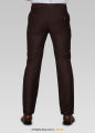 YBRAND-MAROON & BLACK MICRO CHECK    Dress Pant for men DP-1013. 