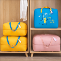 Portable multifunction storage bag, closet organizer, tote zippered bag ,childbirth bag large capacity. 