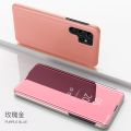 For Samsung Galaxy S24 Ultra 5G Case View Mirror Flip Stand Phone Case For Samsung S24 + Plus S 24 Ultra Shockproof Back Cover. 