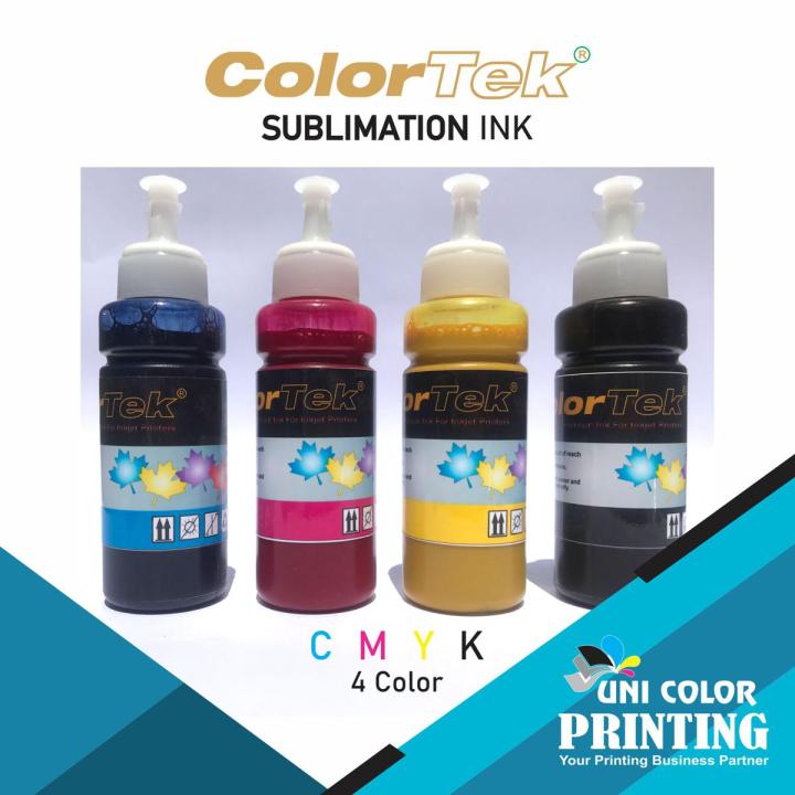 Sublimation Ink 4 Color for  All Epson Desktop Inkjet Printers