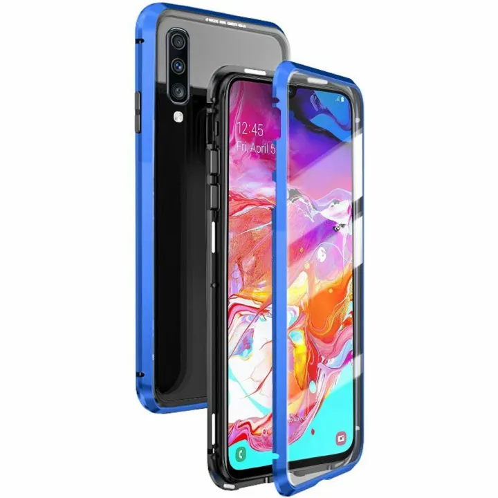 Samsung%20Galaxy%20A50%20-%20360%20Magnetic%20Adsorption%20Case%20Metal%20Frame%20Tempered%20Glass%20Back%20with%20Built-in%20Magnet%20Cover%20For%20Samsung%20Galaxy%20A50%20-%20Image%209