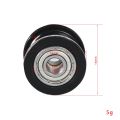 KINGROON 2pcs KP3S Idler Pulley Bore 4mm Width 6mm Aluminium Gear Idler Wheel ball Bearing  Parts. 