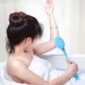 1Pc Long Handle Bath Body Brush Shower Soft Sponge Exfoliating Scrub Cleaning Back Brushes Bathroom Tool. 