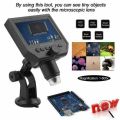 600X 3.6MP Digital Microscope 4.3" LCD Electronic HD Video Microscopes USB Endosc for BGA Reballing Mobile Phone Repair. 