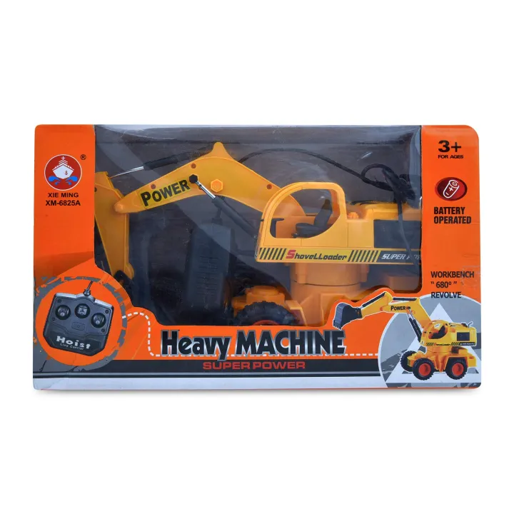 Top Race Channel Functional Front Loader, Electric RC Remote Control ...