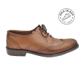Dejavu Premium Range Brown Leather Shoes by Sole in Box. 
