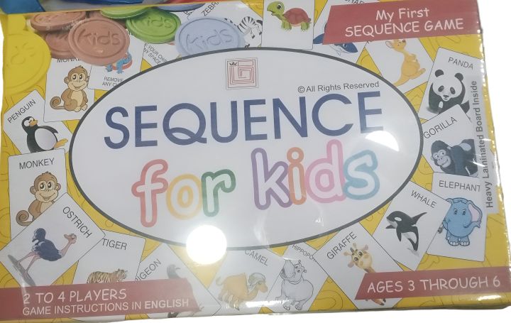 Time Toys Sequence for Kids Best Quality Board Game for Kids