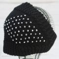 Korean Elastic Knitted Headbands Cap Wide Brim Handmade Hair Bands Sports Hair Accessories Bundled Hair Warm Headwrap Face Wash. 
