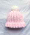 Handmade Crochet Woolen Ribbed Beanie Pack of 4. 