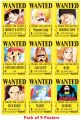 New One Piece Wanted Poster Anime Around Poster Wall Sticker 10 Members Include Large Size Posters Jimbei Wanted. 
