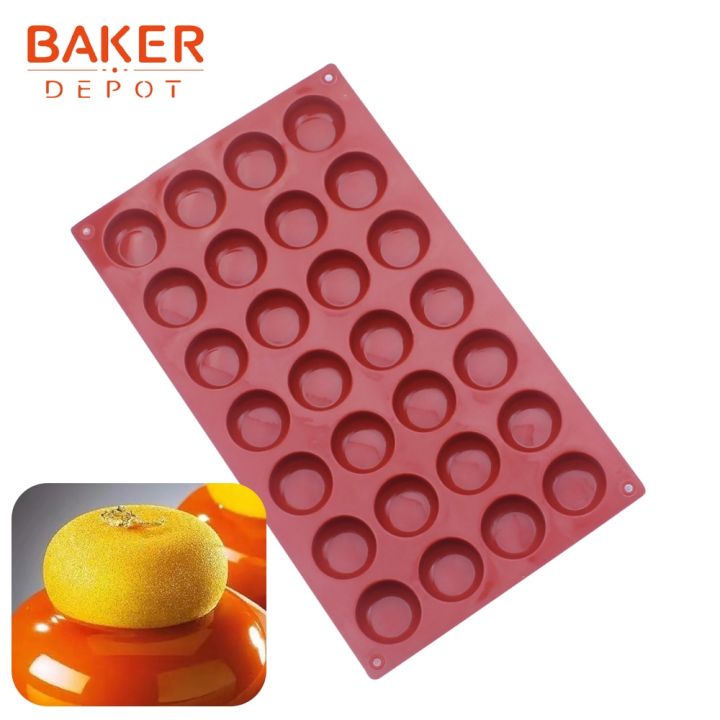【shengxiong6525】BAKER DEPOT Silicone chocolate cake baking Mold round bread pastry tool biscuit cake bakeware form cake molds