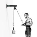 Fitness Pulley Cable Machine Arm, Biceps, Triceps Blaster Hand Strength Training Home Gym Workout Machine. 