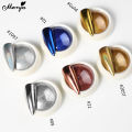 Monja Metallic Chrome Magic Mirror Powder Laser Nail Art Glitter Dust Metal Effect Nail Glitter DIY Nail Art Docoration. 