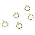 Crochet Yarn Tension Ring Easy To Wear Vintage Stainless Steel Multifunction Crochet Tension Ring Peacock Shape for Crocheting. 