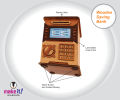 Wooden Money Box, Money Saver Box, Kids ATM. 