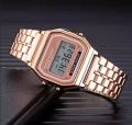 Vintage Silver Classic Digital Wrist Watch. 