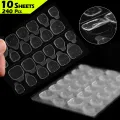 Pack of 3 or 10 Nails Glue Sheets – Nail Dots & Stickers for Easy and Quick Nail Application – Strong Adhesive for Artificial Nails, Press-On Nails, and Nail Art. 