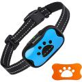 MASBRILL Dog Bark Collar Rechargeable Anti Barking Collar for Dogs Vibration Beep Collar (Blue). 