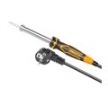INGCO Electric Soldering Iron, 40W Soldering Gun, Portable Solder Iron with Replaceble Tip, Mica Heating Core, VDE Plug, INGCO Two-color Handle Soldering Iron for Metal, Jewelry, Electric, DIY. 