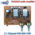 TEA2025 2.1 Channel 6W+6W+10W Audio Amplifier Board. 