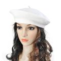 2022 Fashion Women Wool Berets Winter Hats Solid Color Female Bonnet Caps All Matched Warm Walking. 