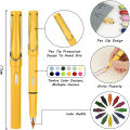 Xiaoxue Infinite Colored Pencil Pen Set – 12 Replaceable Nibs for Kids & Artists. 
