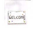 Silver Welcome Foil Balloons, Alphabets Decoration Set for Welcome baby Girl, Welcome Foil Balloons, Welcome Baby Home Banner, Decoration Set. 
