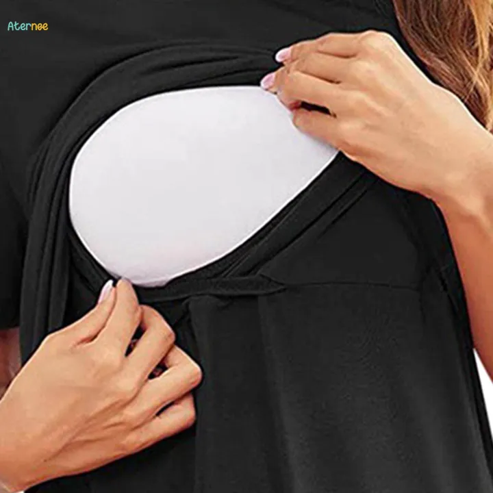 Women's%20Maternity%20Shirts%20Fashion%20Nursing%20Shirts%20for%20Daily%20Mom%20-%20Image%205