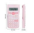 Deli D82MS function calculator for students to use for exams, college students’ accounting special multi-function scientific computer. 