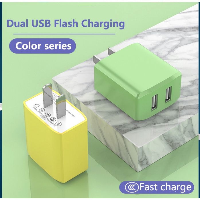 [Ready Stock]itel Fast Charger Liquid Color USB Cables Charger Plug Quick Charge 5V 2A Dual USB Port Universal Adapter For itel S15 S15 PRO P36 Vision 1 Plus P33 Plus A25 A36 A33 A56 A56 Pro Micro Usb Charger