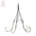 Fishing Lure Hook J-shape Jig Head Super Sharp Fishing Hook Clamp. 