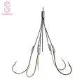 Fishing Lure Hook J-shape Jig Head Super Sharp Fishing Hook Clamp. 