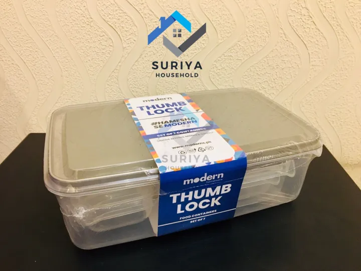 Premium%20Kitchen%20Food%20Containers%20with%20Thumb%20Lock%20BPA%20Free%20Food%20Grade%20Plastic%20Stackable%20Storage%20Boxes%20Multipurpose%20Modern%20Design%20-%20Set%20of%207%20Pieces%20-%20Suriya%20Household%20-%20Image%205