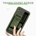 UCUC for Samsung Galaxy A01 Back Cover Illustration City View Frosted Transparent Hard Phone Case Thin Shockproof Full Cover Camera Protect Case. 