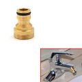 1PC Brass Hose Tap Connector 23mm Threaded Home Water Pipe Adaptor Fitting BAWEI. 