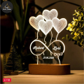 Customize 3d illusion lamp, 3D Light Lamp, Night Lamp, Decoration Piece, Gift Piece, Table Lamps Decor Mahal Brand. 