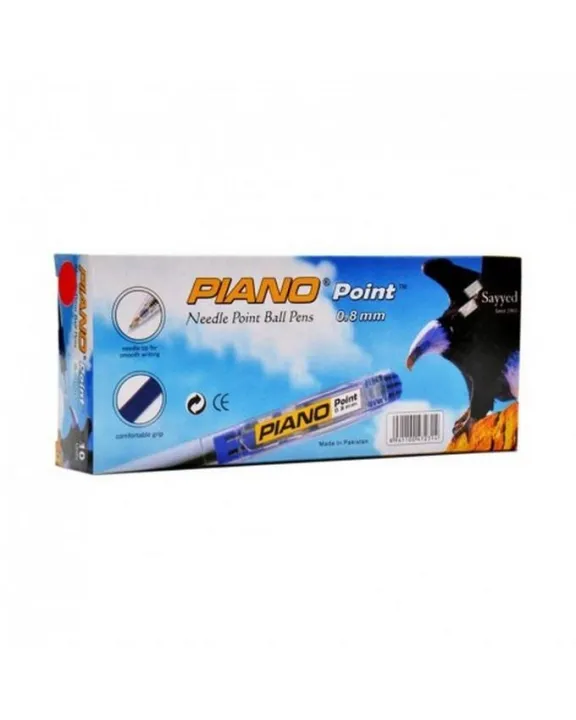 Piano%20Pack%20of%2010%20-%20Ball%20Pen%20Point%200.8%20mm%20-%20Blue%20-%20Image%202