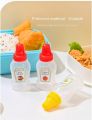 (Pack of 2) Mini Ketchup Mustard Squeeze Bottles - 25ml Capacity. 