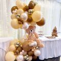 20pcs 10inch long Peach Pastel Balloons Macron balloon Matte Latex Balloon, Baby Shower Balloon, Bridal Shower, Wedding, helium balloons Macron Balloon without shinny. 