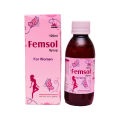 Femsol Syrup By Phlox Pharma Natural Relief for Menstrual Pain, Heavy Bleeding & Menopausal Symptoms - Supports Reproductive Health & Emotional Balance. 