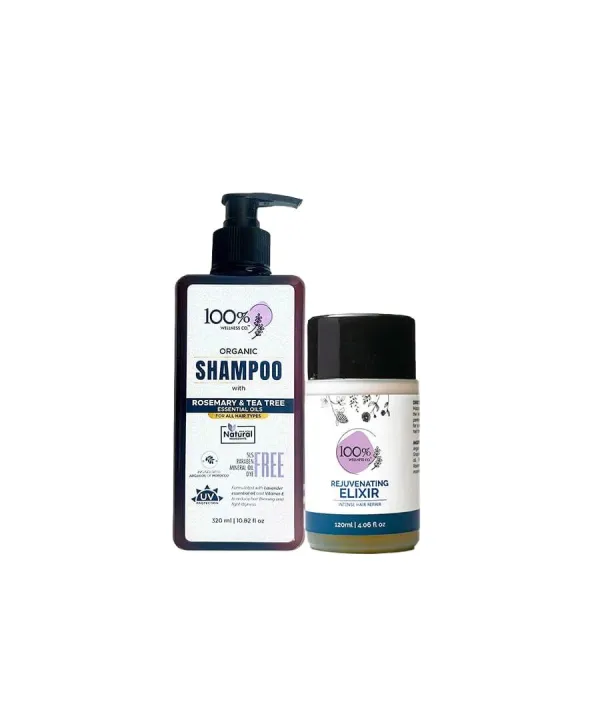 Men’s Hair Care Kit - Anti Hair Fall Oil + Strengthening Hair Serum ...