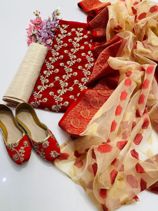 New%20Design%203Pcs%20Suite%20Winter%20Collection%202024%20New%20Design%20Shafon%20Nag%20Jaal%20Work%20Shirt%20Along%20Organza%20Brosha%20Duppata%20Masori%20Trouser%203%20Piece%20With%20Beautiful%20Gift%20For%20Everyone%20-%20Image%206