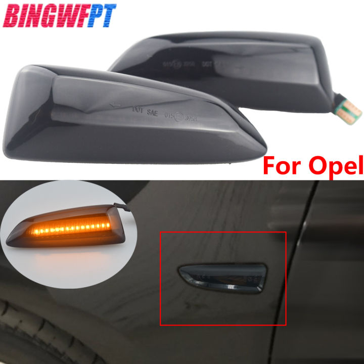Sequential Blinker LED Side Marker Light For Opel Zafira Tl ourer Insignia Grandland Crossland Astra J K Indicator Lamp