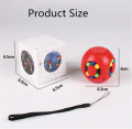 Little Magic Bean Toy, Rotating Speed Cube Beans Puzzle, Fidget Fingertip Gyro Spinning Tops Toy, Creative Decompression Toys, Puzzle Cubes Collection for Kids, Intellectual Game for Kids, Adult Stress Relief Game, Multicolor. 
