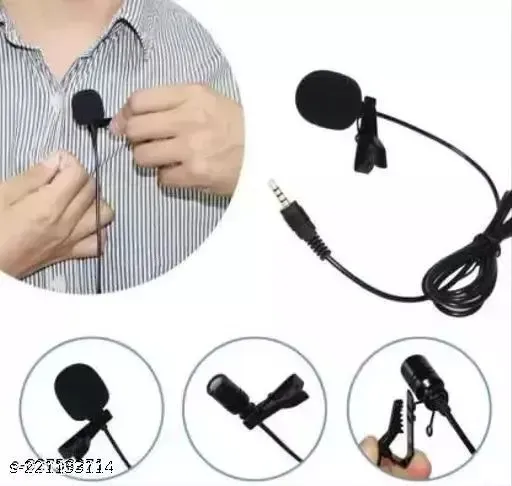 Wired%203.5mm%20Clip-on%20Lapel%20Microphone,%20Collar%20Mic%20for%20Mobile,%20Laptop,%20DSLR,%20Studio%20Recording%20-%20Image%204
