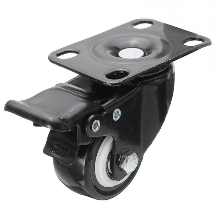 4Pcs%202%20inchin%20Heavy%20Duty%20Swivel%20Caster%20Wheels%20with%20Safety%20Dual%20Locking%20and%20Polyurethane%20Foam%20No%20Noise%20Wheels,%20Load%20Bearing%202inch%20Wheels%20-%20Image%207