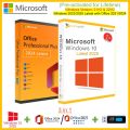 Window 10 pro Geniune 2023/2025 Latest + Microsoft Office Professional Plus 2021/2024 (64bit Pre-activated for Lifetime) + 8/16GB USB...(3 in 1). 