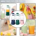 New Portable Electric Bottle Juicer For Shakes And Smoothies - Mini Fast Portable Juicer Blender USB Rechargeable - Wireless Bottle for Traveling. 