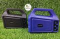 Portable Solar Rechargeable Bluetooth Speaker With LED Torch Light USB Memory Card Supported. 